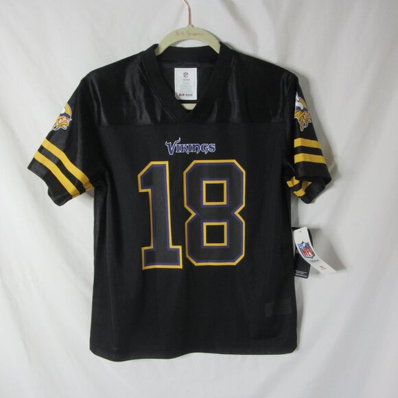 NFL Black and Purple Kids Vikings Jersey - Picture 10 of 12